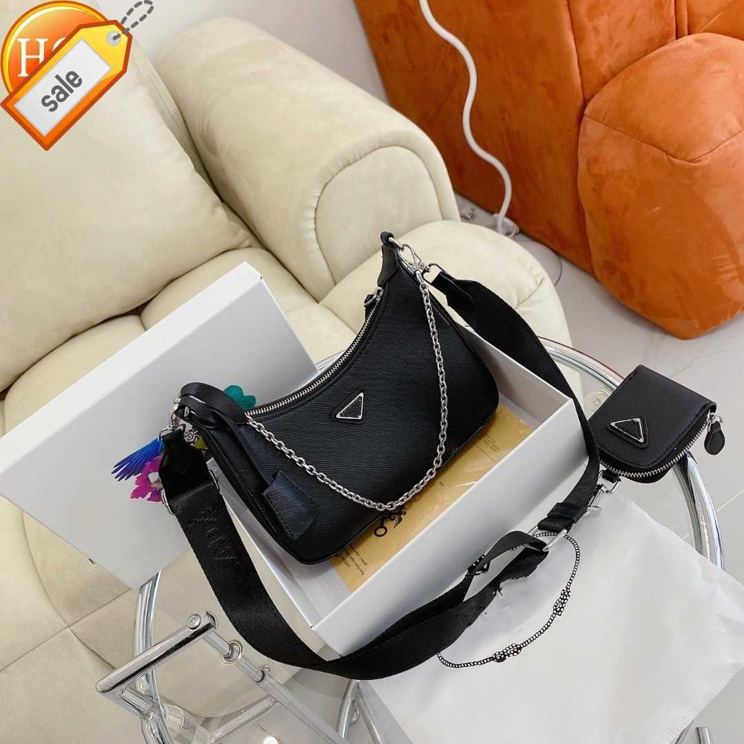 Brand Designer Shoulder Bags 2023 New Women's Fashion 3-in-1 Waterproof Nylon Single Crossbody Bag 8 Color Choice Gift Box Factory Direct Sale
Brand Designer Shoulder Bags 2023 New Women's Fashion 3-in-1 Waterproof Nylon Single Crossbody Bag 8 Color Choice Gift Box Factory Direct Sale