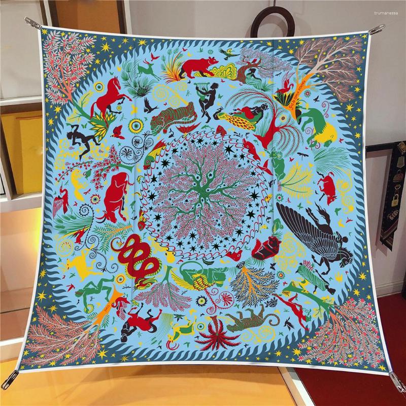 Scarves 90CM Silk Scarf Women Animals Print Square Head Echarpes Foulards Femme Wraps Beach Shawls Bandana Lady Hijabs Poncho
Scarves 90CM Silk Scarf Women Animals Print Square Head Echarpes Foulards Femme Wraps Beach Shawls Bandana Lady Hijabs Poncho