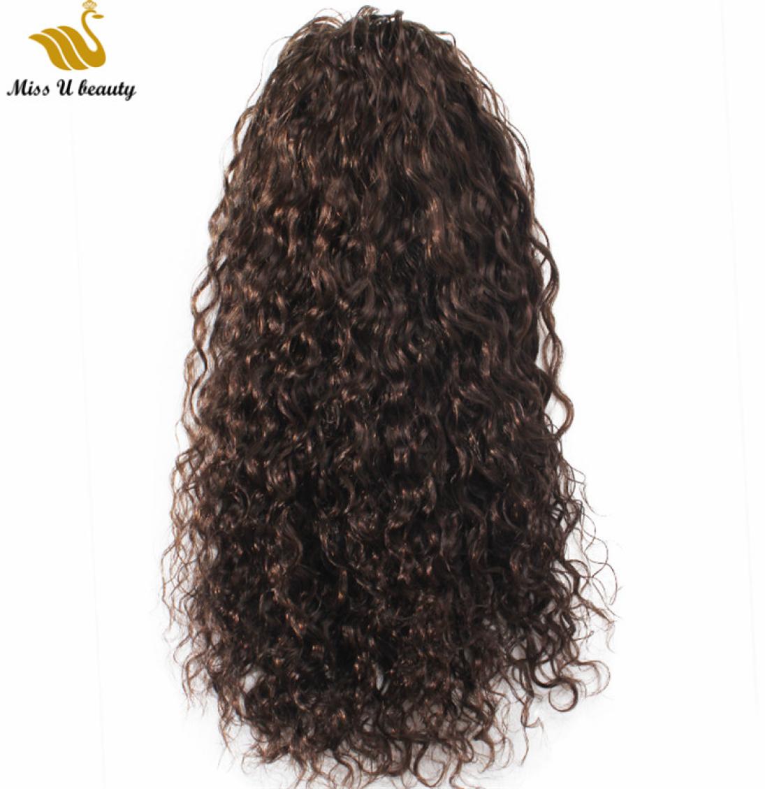 Dark Brown 2 Color Curly Hair Extensions Remy HumanHair Drawstring Ponytail with Clips 1030inch Wavy Loose Curl7581791
Dark Brown 2 Color Curly Hair Extensions Remy HumanHair Drawstring Ponytail with Clips 1030inch Wavy Loose Curl7581791