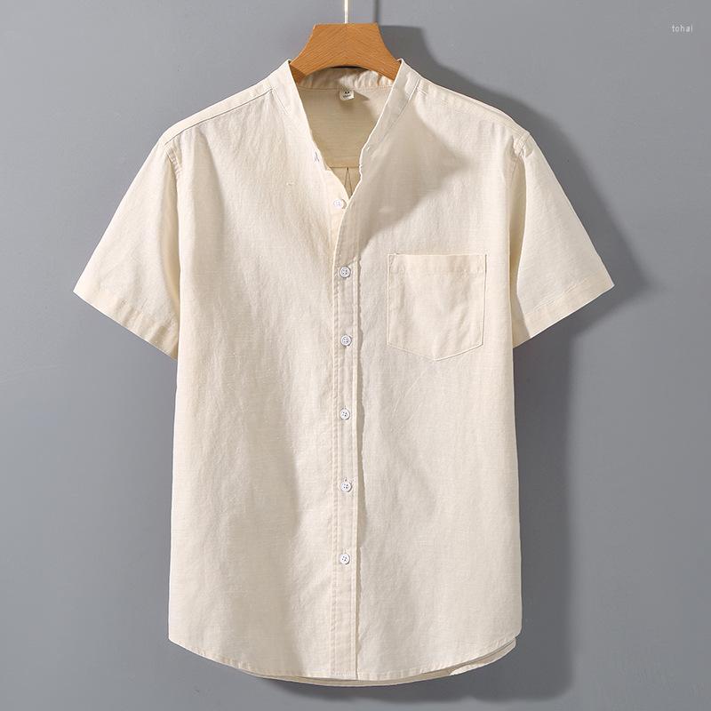Men's Casual Shirts 2023 Men's Summer Linen Shirt Short Sleeve Thin Loose Retro Cotton, Dark blue
Men's Casual Shirts 2023 Men's Summer Linen Shirt Short Sleeve Thin Loose Retro Cotton, Dark blue