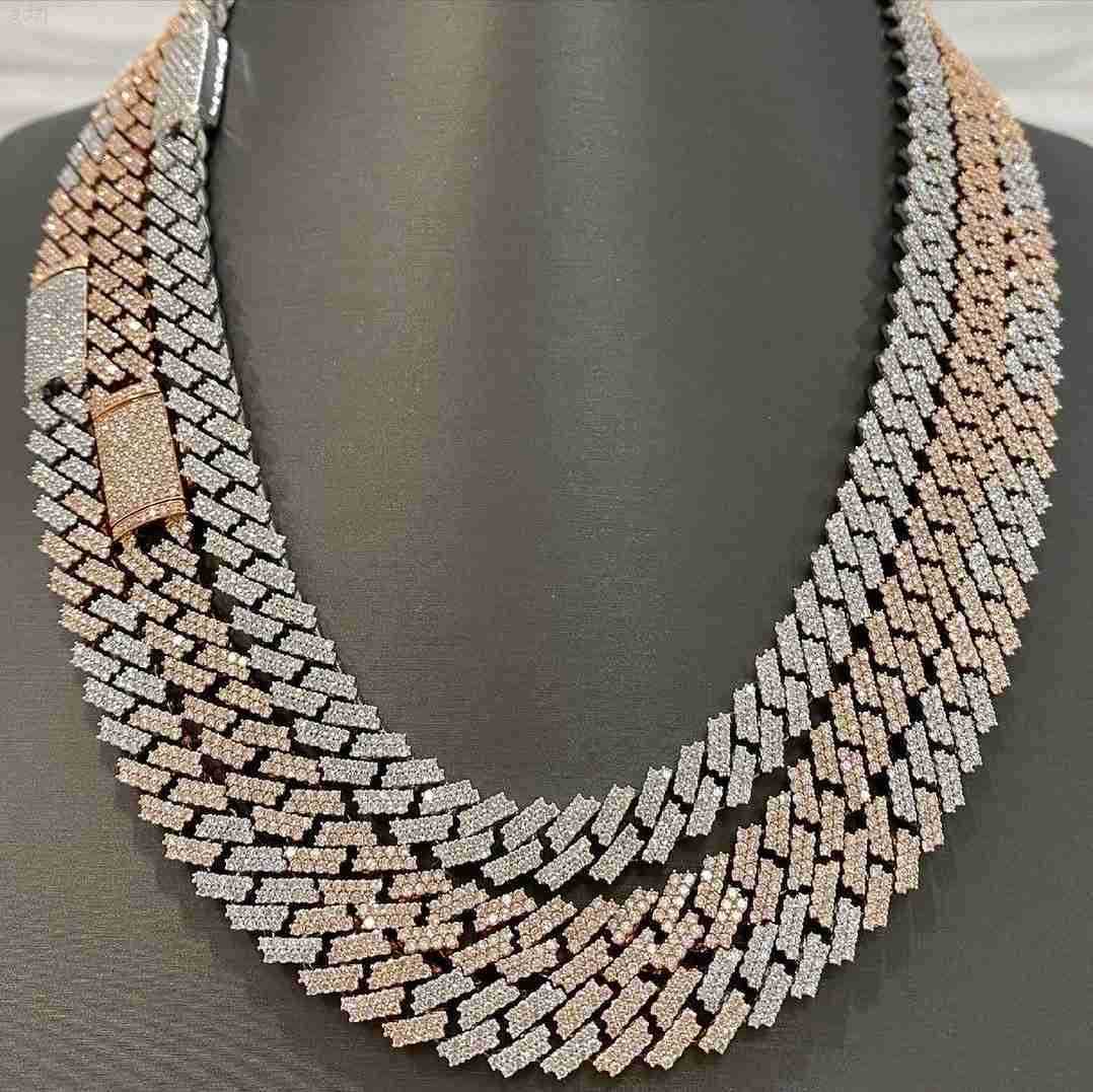 Selling Hip Hop Iced Out Vvs Moissanite 10mm Mens 925 Silver Cuban Link Chain Necklace
Selling Hip Hop Iced Out Vvs Moissanite 10mm Mens 925 Silver Cuban Link Chain Necklace