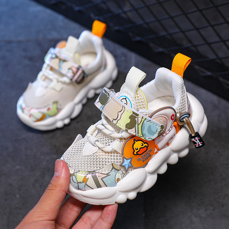Sneakers Baby Toddler Shoes For Boys Girls Breathable Mesh Little Kids Casual Sneakers Non-slip Children Sport Shoes tenis Size 22-30 230627