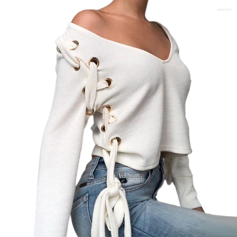 Women' Sweaters Autumn Fashion Women Casual Long Sleeve Pullovers Top Female Eyelet Design Cozy V-neck Cropped Tops, White
Women' Sweaters Autumn Fashion Women Casual Long Sleeve Pullovers Top Female Eyelet Design Cozy V-neck Cropped Tops, White