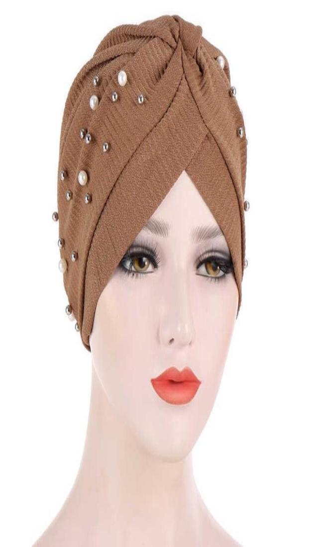 Muslim Turban Pearl Bead Muslim Women Turban Hat Scarf Banadans Cancer Chemo Beanie Caps Headwrap Ladies Hair Accessories X0804815753
Muslim Turban Pearl Bead Muslim Women Turban Hat Scarf Banadans Cancer Chemo Beanie Caps Headwrap Ladies Hair Accessories X0804815753