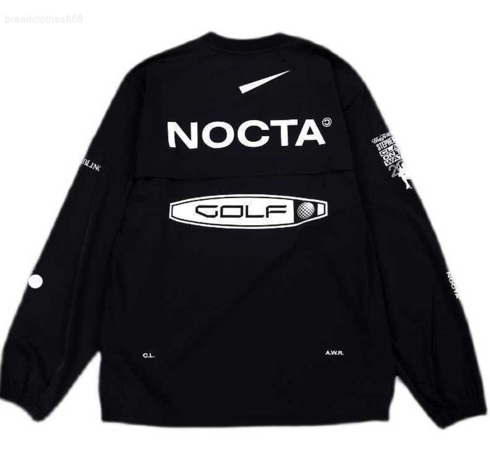 2023 Men's Hoodies version nocta Golf co branded draw breathable quick drying leisure sports T-shirt long sleeve round neck summer, Black
2023 Men's Hoodies version nocta Golf co branded draw breathable quick drying leisure sports T-shirt long sleeve round neck summer, Black