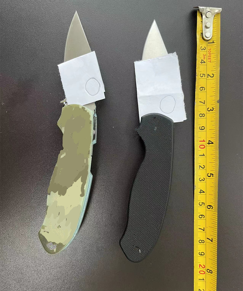 C223 Folding Knife CPM S30V 58-60HRC Black And White Blade Outdoor Camping Tool G10 Handle Pocket Knife
C223 Folding Knife CPM S30V 58-60HRC Black And White Blade Outdoor Camping Tool G10 Handle Pocket Knife