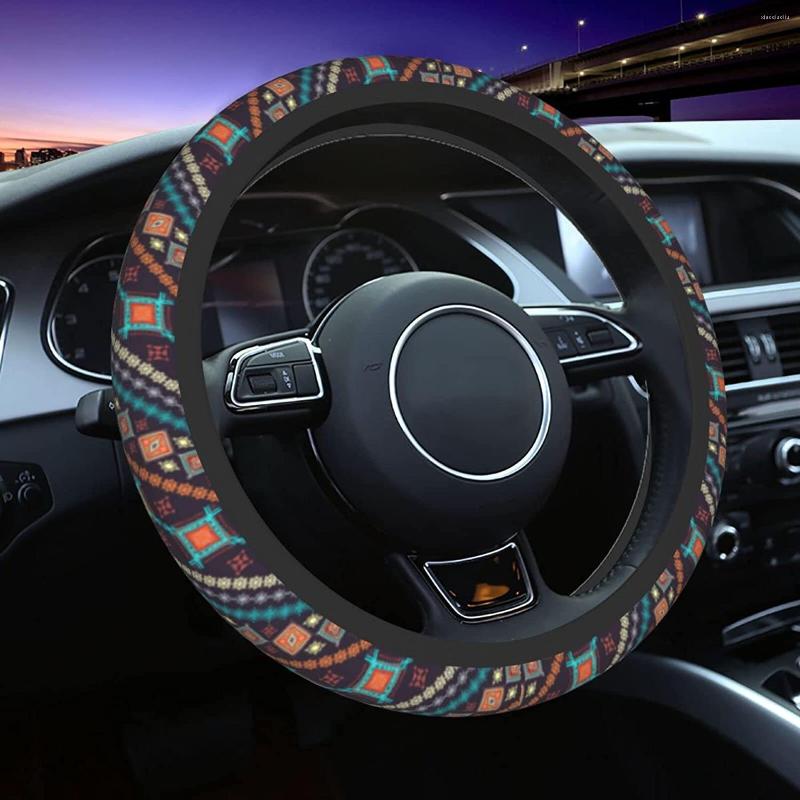 Steering Wheel Covers Boho Cover 15 Inches Non-Slip Neoprene Bohemian Ethnic Style Purple Stripe Cute Accessories
Steering Wheel Covers Boho Cover 15 Inches Non-Slip Neoprene Bohemian Ethnic Style Purple Stripe Cute Accessories
