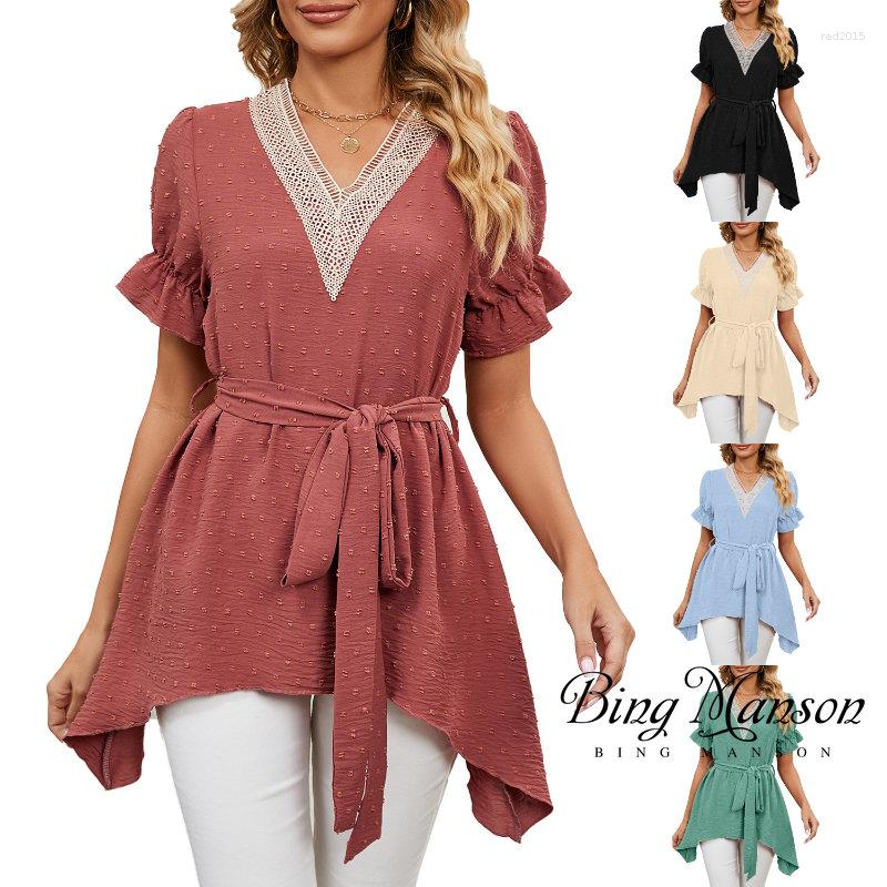 Women's Sweaters Women's V-neck Lace-up Bow Chiffon Top 2023 Long-sleeved Jacquard Casual Plain Slim Shirt White Pink Elegant, Green
Women's Sweaters Women's V-neck Lace-up Bow Chiffon Top 2023 Long-sleeved Jacquard Casual Plain Slim Shirt White Pink Elegant, Green