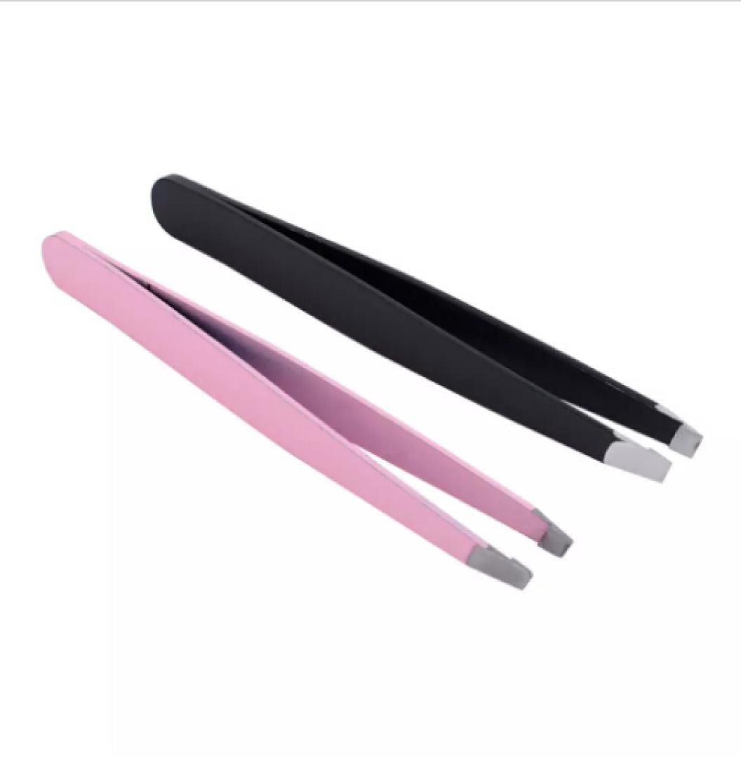 

Professional Eyebrow Eye Brow Tweezers Hair Removal Beauty Lady Slanted Stainless Steel Tweezer Makeup Tool Slant Tip8386791