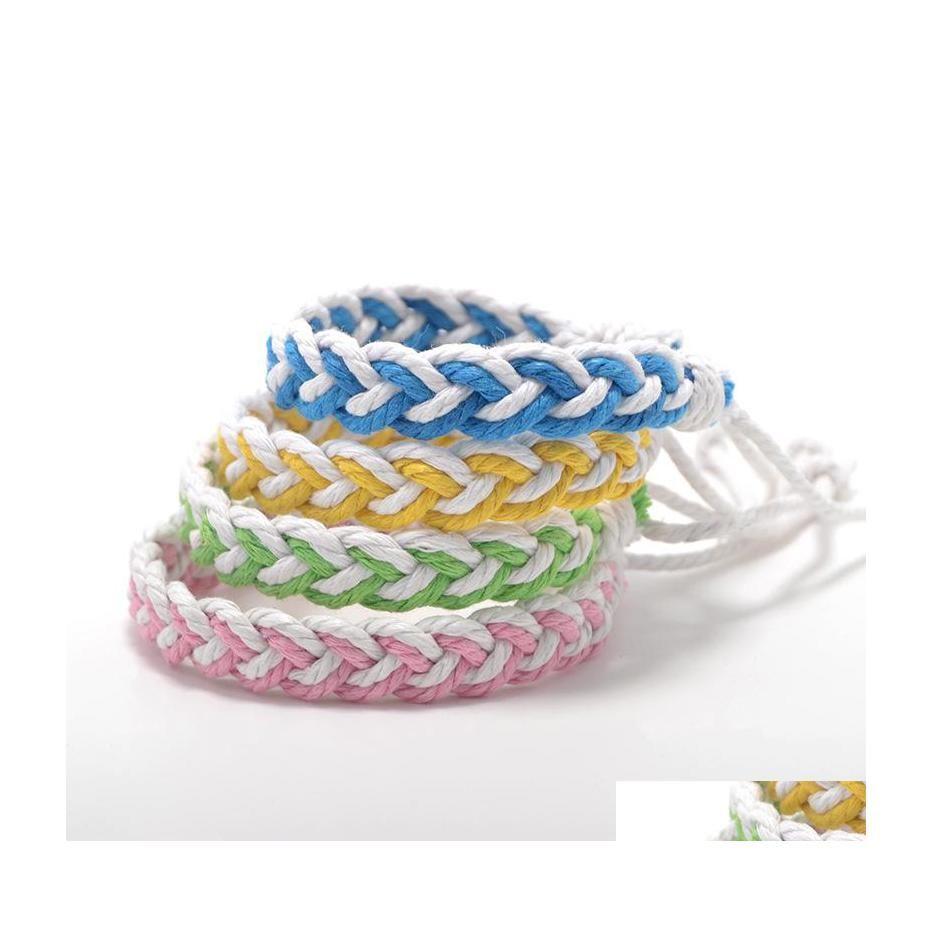 Charm Bracelets Bohemian Retro Handmade Braided Bracelet Mticolor String Cord Woven Friendship Couple Women Men B23A Drop Delivery J Dh0Pq
Charm Bracelets Bohemian Retro Handmade Braided Bracelet Mticolor String Cord Woven Friendship Couple Women Men B23A Drop Delivery J Dh0Pq