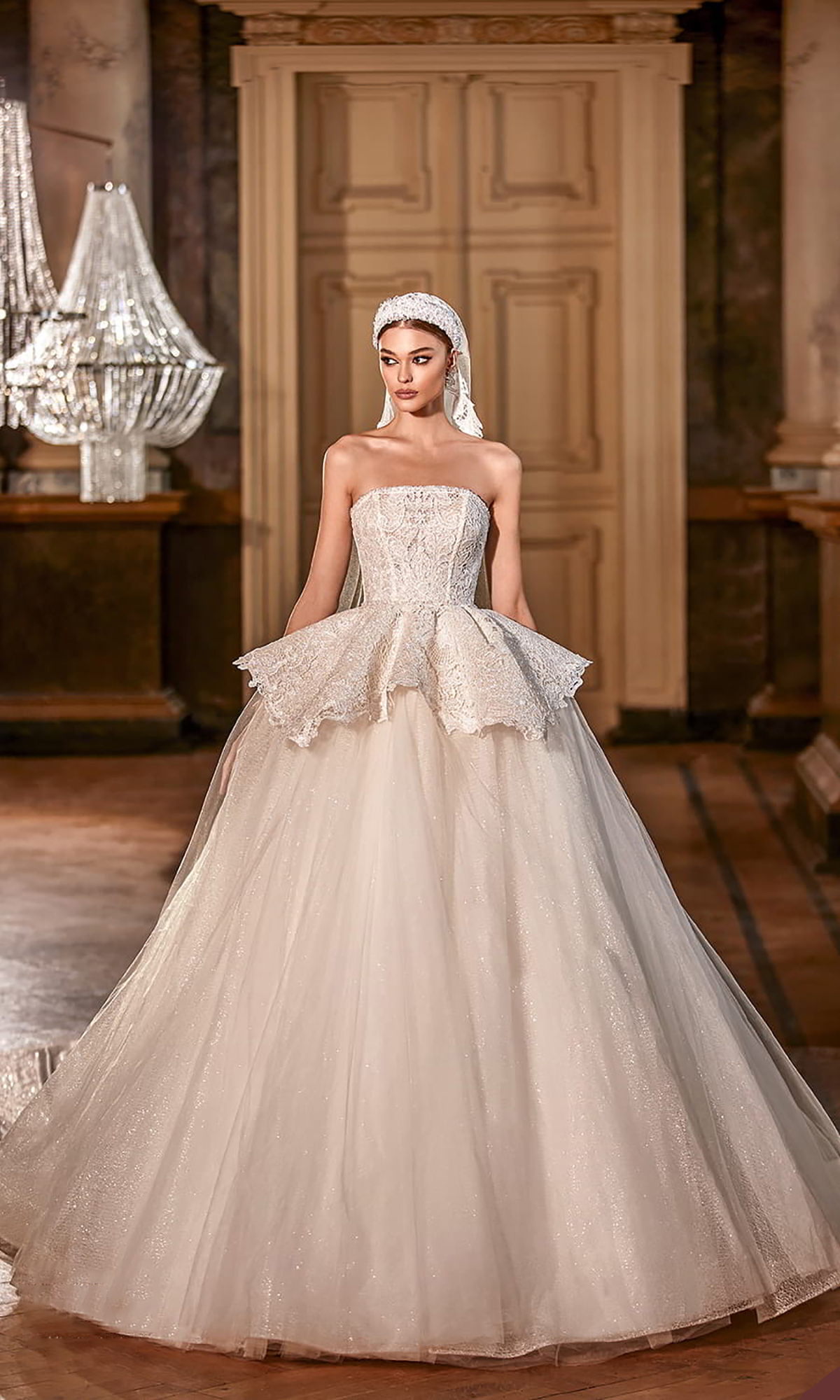 Exquisite Ball Gown Wedding Dresses Bateau Long Sleeves Sequins Appliques Beaded Floor Length Ruffles 3D Lace With Jacket Bridal Gowns Plus Size Vestido de novia, Dark navy
Exquisite Ball Gown Wedding Dresses Bateau Long Sleeves Sequins Appliques Beaded Floor Length Ruffles 3D Lace With Jacket Bridal Gowns Plus Size Vestido de novia, Dark navy