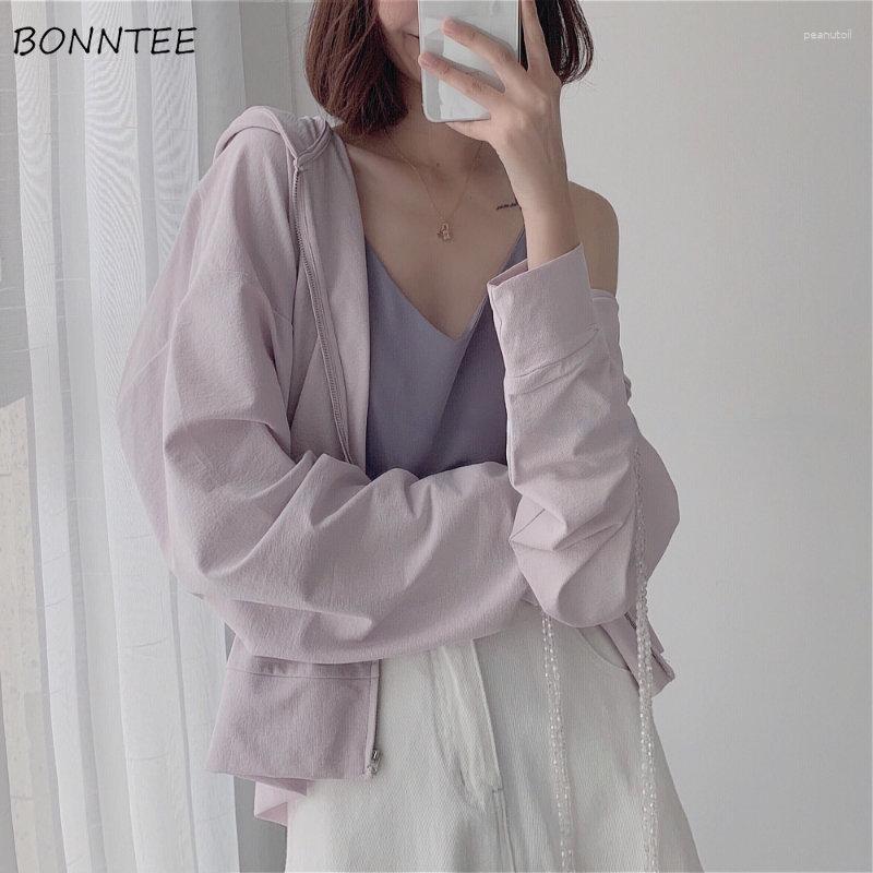 Women' Jackets Purple Cropped Women Baggy Hooded Chic Students Sporty Style Outwear Young Spring All-match Sun Proof Korean Stylish, Purple jacket
Women' Jackets Purple Cropped Women Baggy Hooded Chic Students Sporty Style Outwear Young Spring All-match Sun Proof Korean Stylish, Purple jacket
