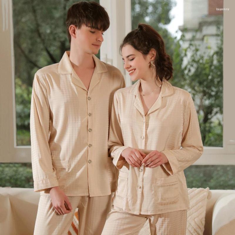 Men's Sleepwear Men's Couple Print Pajamas Suit XXXL Big Size Full Sleeve Homewear Lovers Faux Silk Intimate 2PCS Nightwear Lounge, Black-men
Men's Sleepwear Men's Couple Print Pajamas Suit XXXL Big Size Full Sleeve Homewear Lovers Faux Silk Intimate 2PCS Nightwear Lounge, Black-men