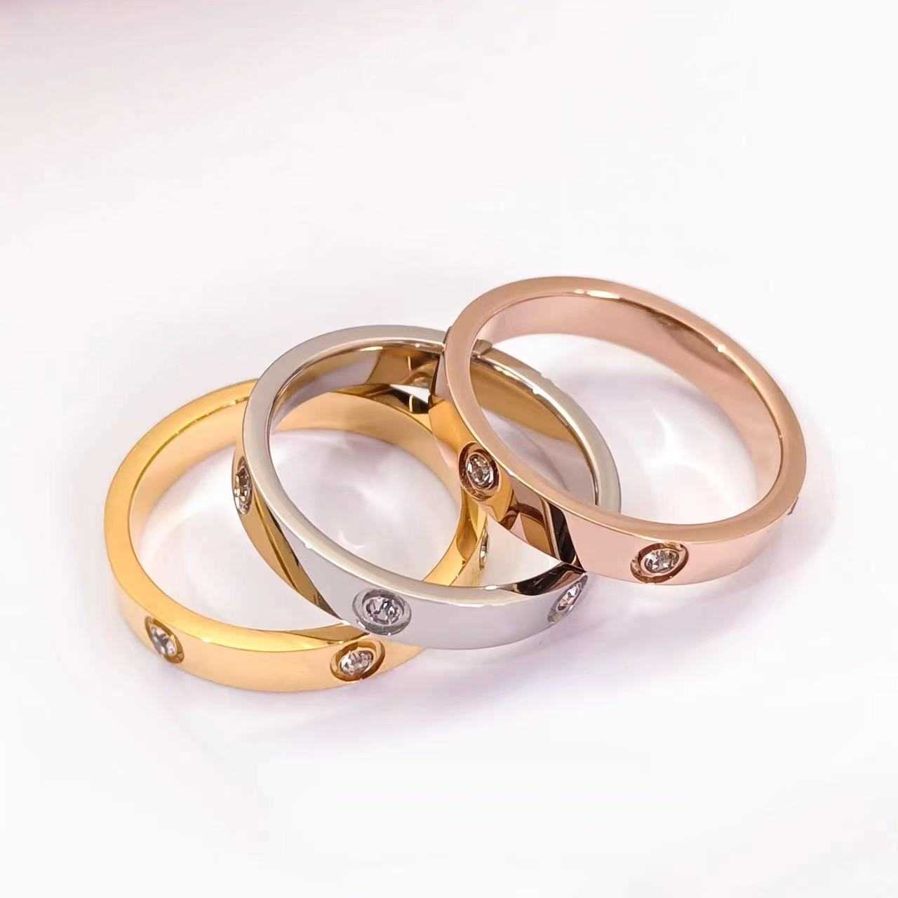 Designer New Furious Gao Qiqiang's Same Titanium Steel Ring Does Not Fade Simple Stainless Jewelry With logo
Designer New Furious Gao Qiqiang's Same Titanium Steel Ring Does Not Fade Simple Stainless Jewelry With logo