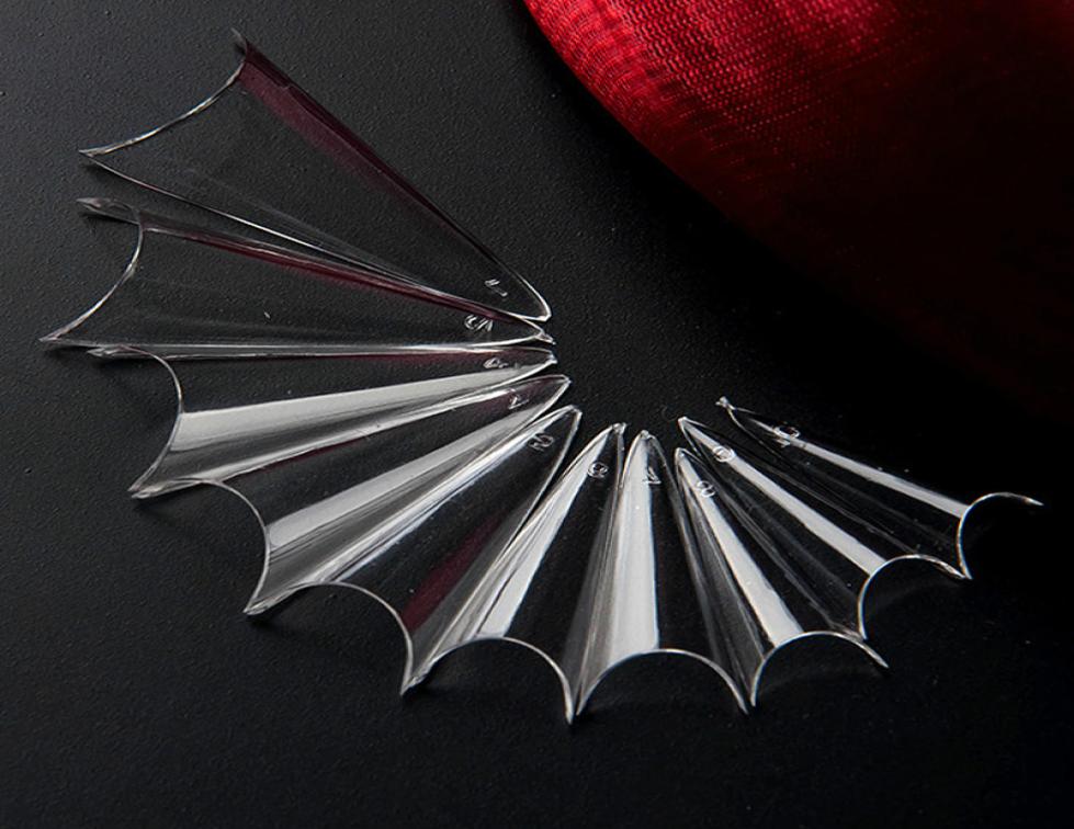 Nail Art False Nails 500 tips STILETTO Curved Clear French Nail Tips Fold the nontrace Professional Artificial Fingernails3594796, Black
Nail Art False Nails 500 tips STILETTO Curved Clear French Nail Tips Fold the nontrace Professional Artificial Fingernails3594796, Black