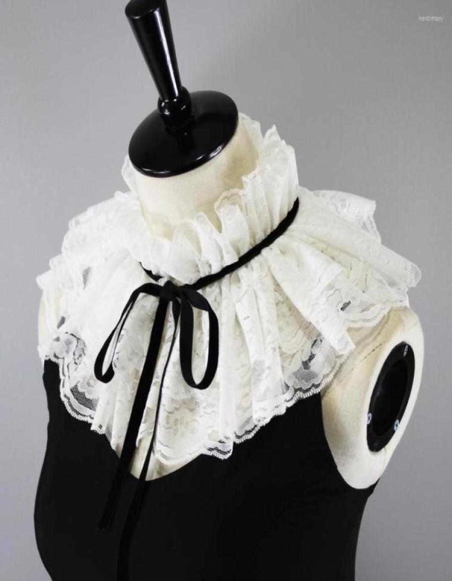Bow Ties 2022 Womens Double Layer Ruffles Stand Fake Collar Vintage Ladies Removable Detachable Collars False Neckwear Decoration6434031
Bow Ties 2022 Womens Double Layer Ruffles Stand Fake Collar Vintage Ladies Removable Detachable Collars False Neckwear Decoration6434031