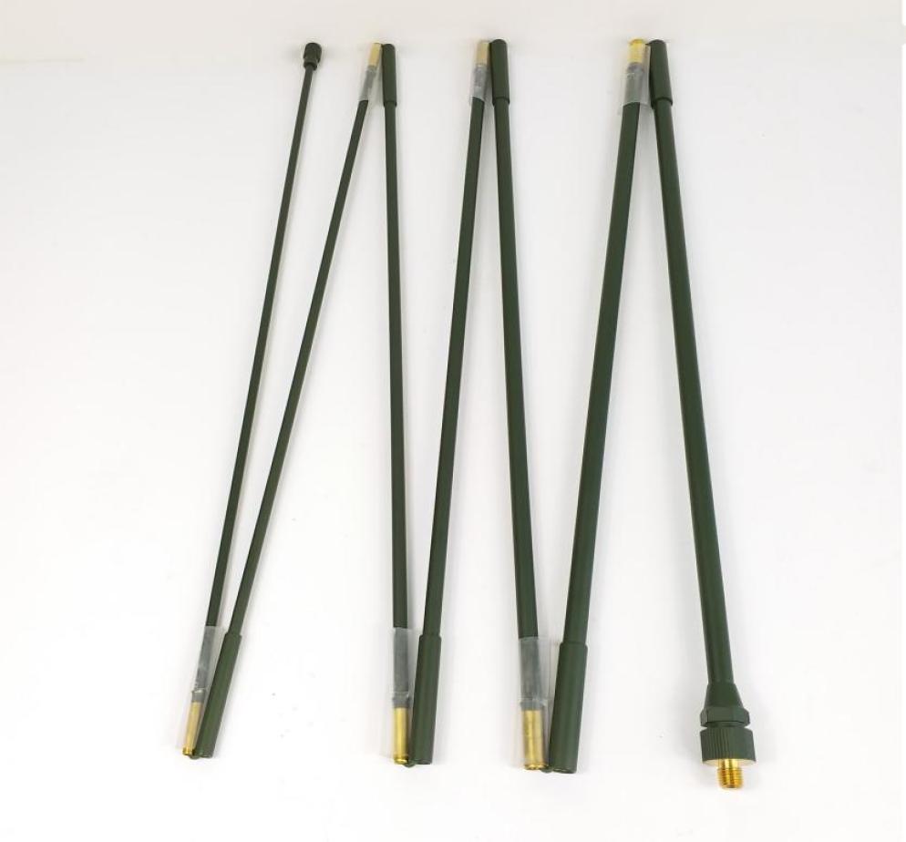 HF Manpack Collapsible 7 Element Whip Antenna 285 CM Length03343686, Green 
HF Manpack Collapsible 7 Element Whip Antenna 285 CM Length03343686, Green