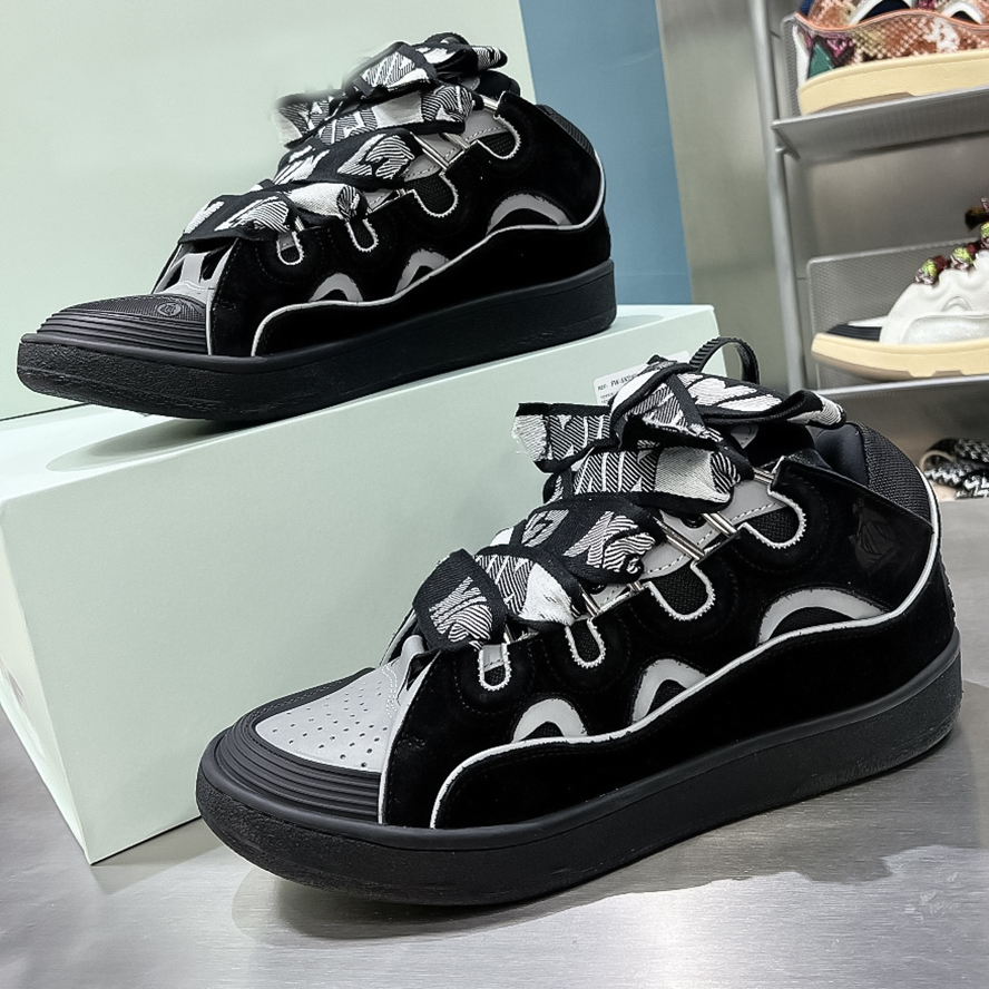 Vintage frosted leather patchwork bread shoes for couples luxurious designer mens shoes womens shoes skateboards casual sports shoes Sizes 35-46 +box
Vintage frosted leather patchwork bread shoes for couples luxurious designer mens shoes womens shoes skateboards casual sports shoes Sizes 35-46 +box