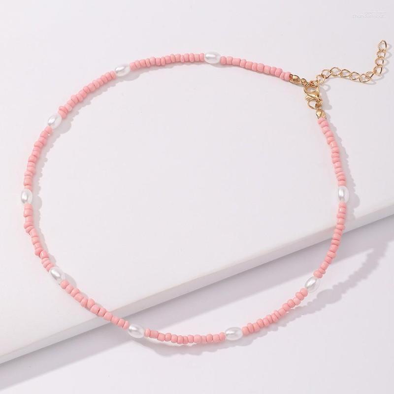 Chains Simple And Fashionable Everything Goes Hand Beaded Small Niche Design Short Style Fresh Sweet Cool Ladies Necklace
Chains Simple And Fashionable Everything Goes Hand Beaded Small Niche Design Short Style Fresh Sweet Cool Ladies Necklace