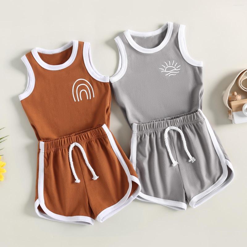 Clothing Sets Summer Toddler Kids Born Baby Boys Sport Clothes Sun Print Sleeveless Tanks Tops Drawstring Shorts Casual Tracksuits
Clothing Sets Summer Toddler Kids Born Baby Boys Sport Clothes Sun Print Sleeveless Tanks Tops Drawstring Shorts Casual Tracksuits