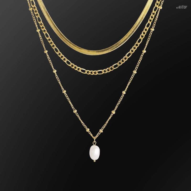 Choker 2023 Personality Three-layer Chain Female Creative Design Blade Figaro Necklace Clavicle
Choker 2023 Personality Three-layer Chain Female Creative Design Blade Figaro Necklace Clavicle