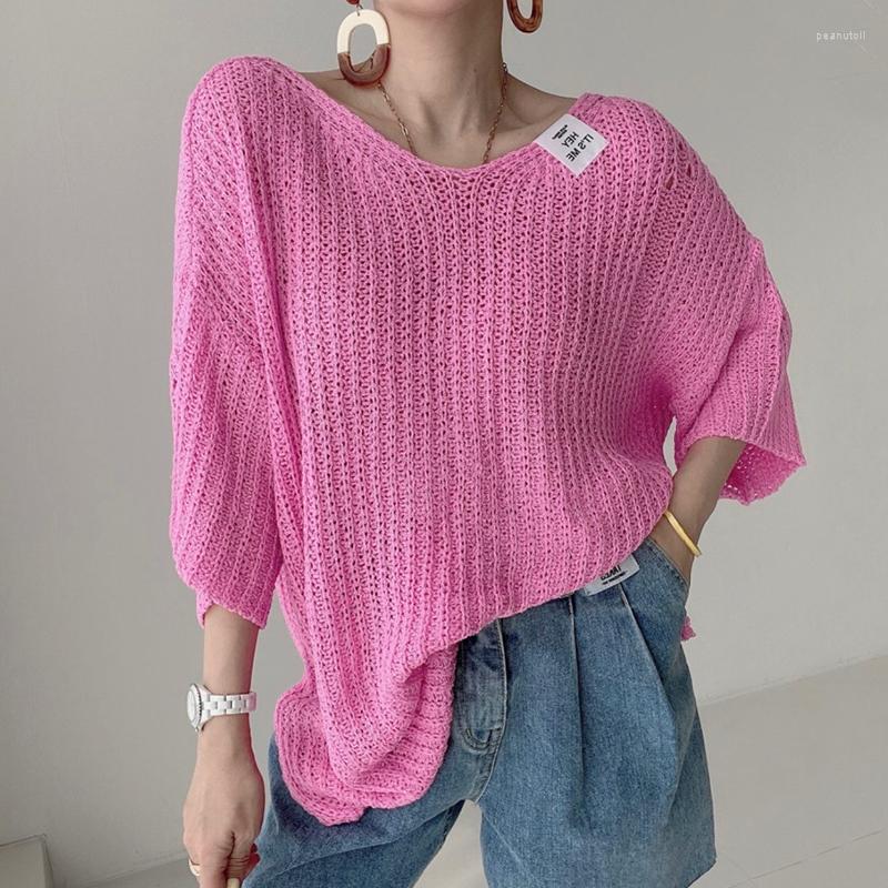 Women's Sweaters Korean Chic Retro Lazy Style V-Neck Pullover Letter Printed Patch Design Loose Thin Long-Sleeved Sweater, Khaki
Women's Sweaters Korean Chic Retro Lazy Style V-Neck Pullover Letter Printed Patch Design Loose Thin Long-Sleeved Sweater, Khaki