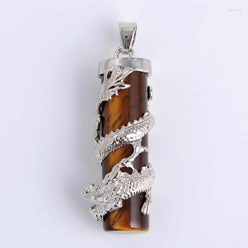 Pendant Necklaces Dragon Wrap Drop Natural Stone Tiger Eye Pendants Female Male Jewelry Blue White Quartz Gem Pendulum Amulet Jewellery Gord
Pendant Necklaces Dragon Wrap Drop Natural Stone Tiger Eye Pendants Female Male Jewelry Blue White Quartz Gem Pendulum Amulet Jewellery Gord
