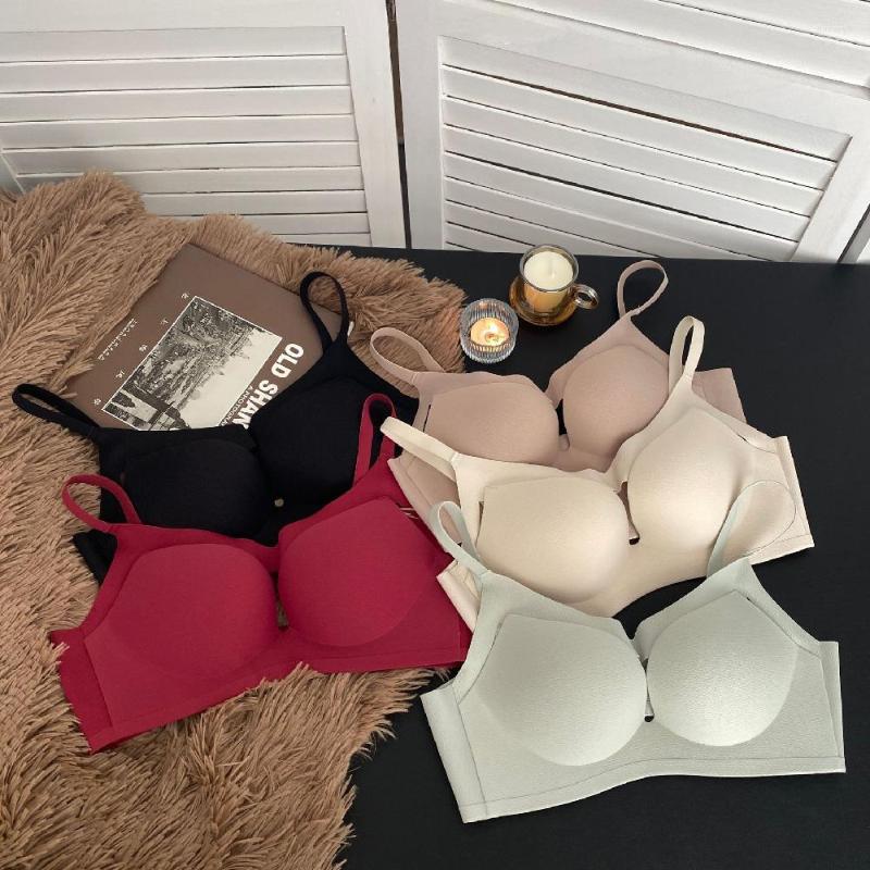 Bras Sets Luxury Smooth Trackless Small Breasts Girls Intimates One-Piece Seamless Bra Panty Push Up Hollow Out Deep-V Underwear, Black
Bras Sets Luxury Smooth Trackless Small Breasts Girls Intimates One-Piece Seamless Bra Panty Push Up Hollow Out Deep-V Underwear, Black