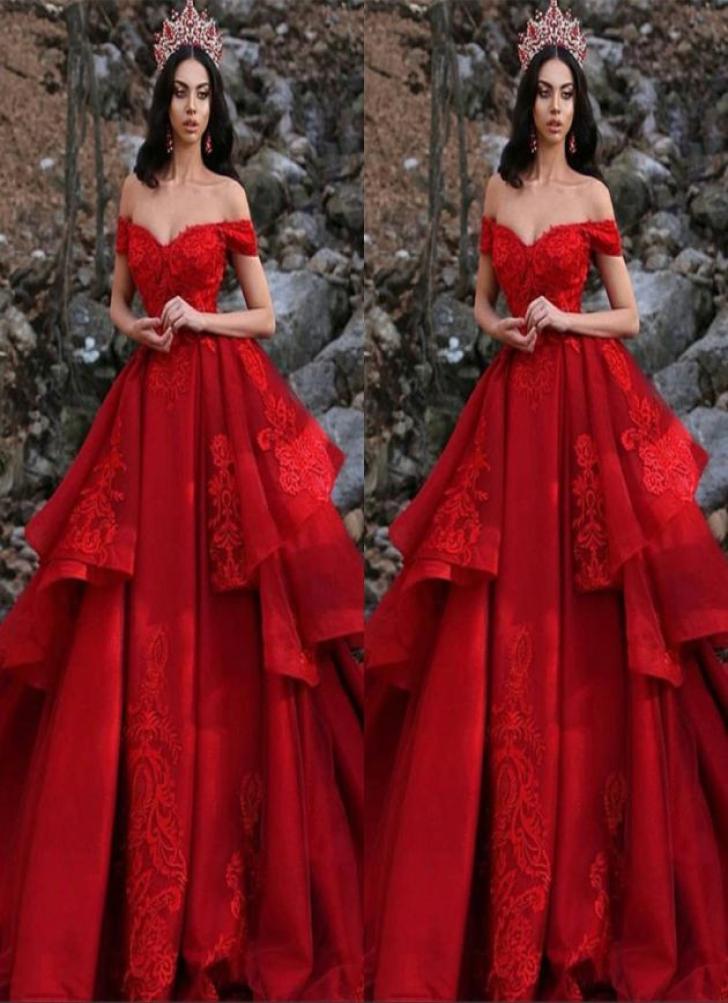 Plus Size Newest Red Prom Party Dresses 2019 Off Shoulder Appliques Sequins Layered Ruffles Formal Pageant Gowns Vestidos1606498, Water melon
Plus Size Newest Red Prom Party Dresses 2019 Off Shoulder Appliques Sequins Layered Ruffles Formal Pageant Gowns Vestidos1606498, Water melon