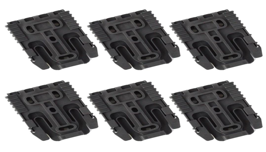 6PCS Quick Locking System Kit QLS Locking Fork Mount Plate For Tactical Holster QLS Holster Attachments Quick Transfer Gear9512689, Black
6PCS Quick Locking System Kit QLS Locking Fork Mount Plate For Tactical Holster QLS Holster Attachments Quick Transfer Gear9512689, Black