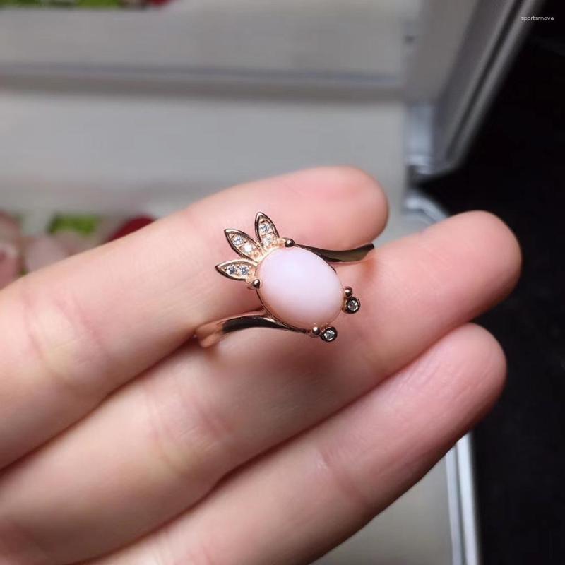 Cluster Rings The Gift For Your Loved Wife Natural And Real Pink Opal Ring 925 Sterling Silver Fine Jewelry
Cluster Rings The Gift For Your Loved Wife Natural And Real Pink Opal Ring 925 Sterling Silver Fine Jewelry