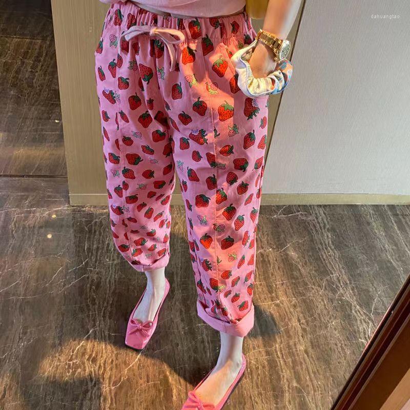 Women's Pants Strawberry Full Print Larg Size Women Korean Style Trousers Harajuku Streetwear Casual Sweatpants Spring, Red
Women's Pants Strawberry Full Print Larg Size Women Korean Style Trousers Harajuku Streetwear Casual Sweatpants Spring, Red