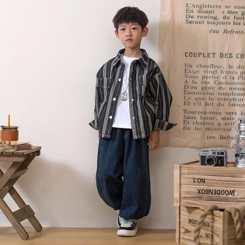 Clothing Sets Children Fashion Clothes Spring Autumn Boy Coat Shirt T-Shirt Pants 3pcs/Set Toddler Casual Suit, No shoes
Clothing Sets Children Fashion Clothes Spring Autumn Boy Coat Shirt T-Shirt Pants 3pcs/Set Toddler Casual Suit, No shoes