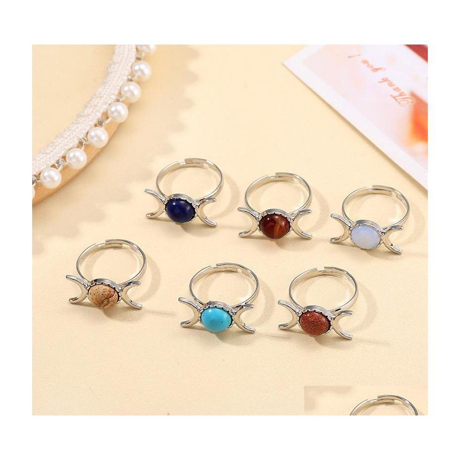 Solitaire Ring Natural Stone Pink Quartz Turquoise Lapis Tiger Eye Healing Chakra Crystal Adjustable Finger Rings For Women Party Je Dhpxs
Solitaire Ring Natural Stone Pink Quartz Turquoise Lapis Tiger Eye Healing Chakra Crystal Adjustable Finger Rings For Women Party Je Dhpxs