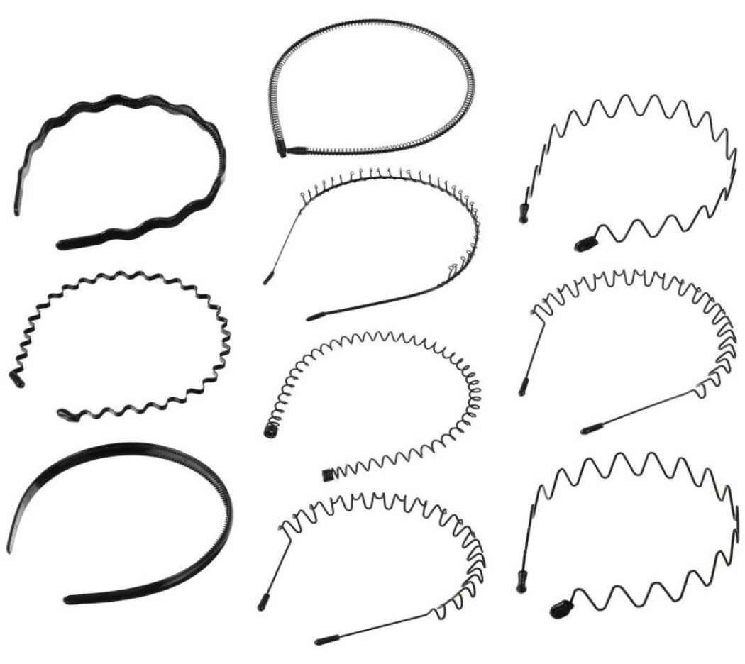 Bandanas Wavy Headband Hair Headbands Metal Sports Black Hairband Band Hoop Spring Running Non No AntiBandanas6231170
Bandanas Wavy Headband Hair Headbands Metal Sports Black Hairband Band Hoop Spring Running Non No AntiBandanas6231170