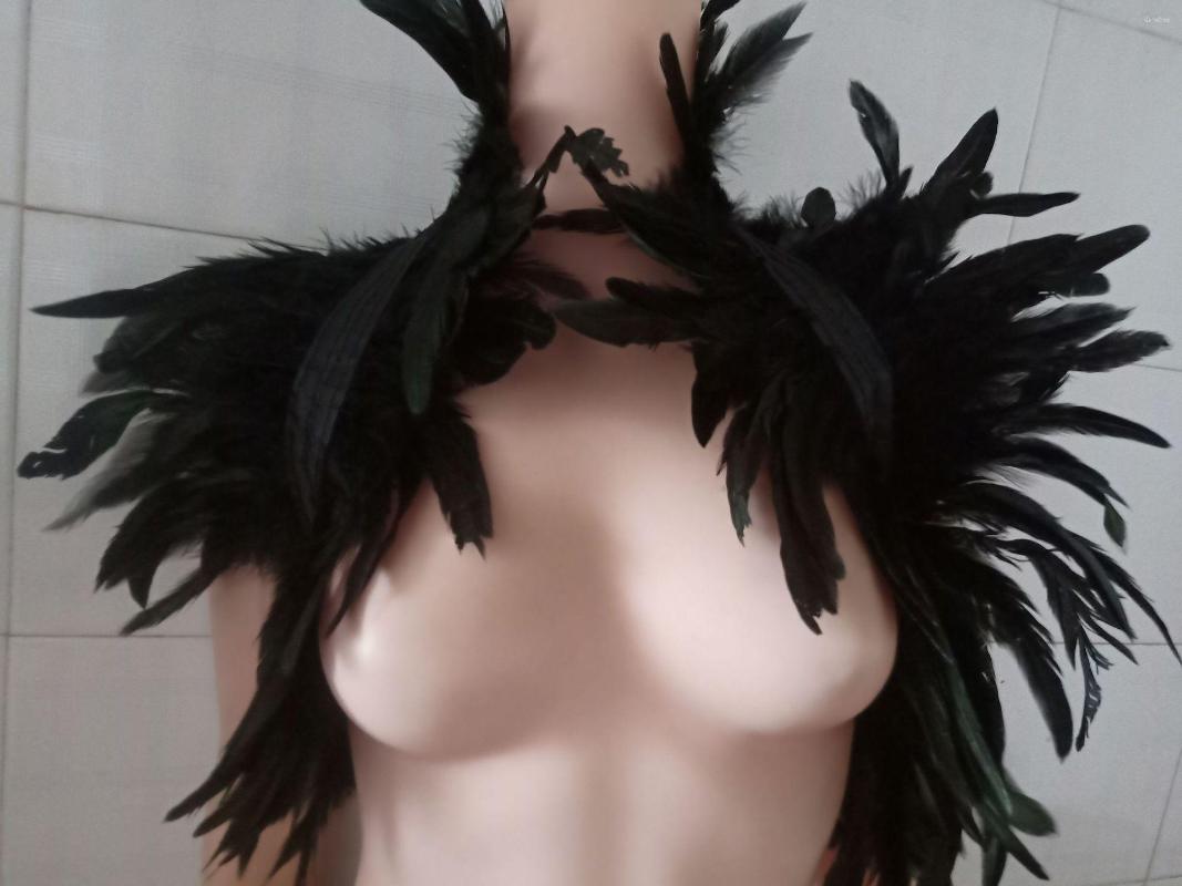 Scarves Feather Fake Neck Shoulder Bag Shawl Goth Tie Cosplay Masquerade Party Scarf Women'S
Scarves Feather Fake Neck Shoulder Bag Shawl Goth Tie Cosplay Masquerade Party Scarf Women'S