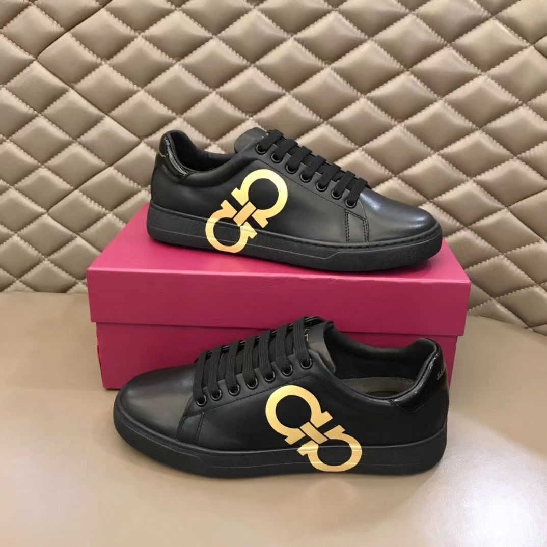 Classic Feragamos new sports and leisure shoes small white shoes summer lace up low top men's board shoes 5D printed F family shoes men's trendy shoes, 004
Classic Feragamos new sports and leisure shoes small white shoes summer lace up low top men's board shoes 5D printed F family shoes men's trendy shoes, 004