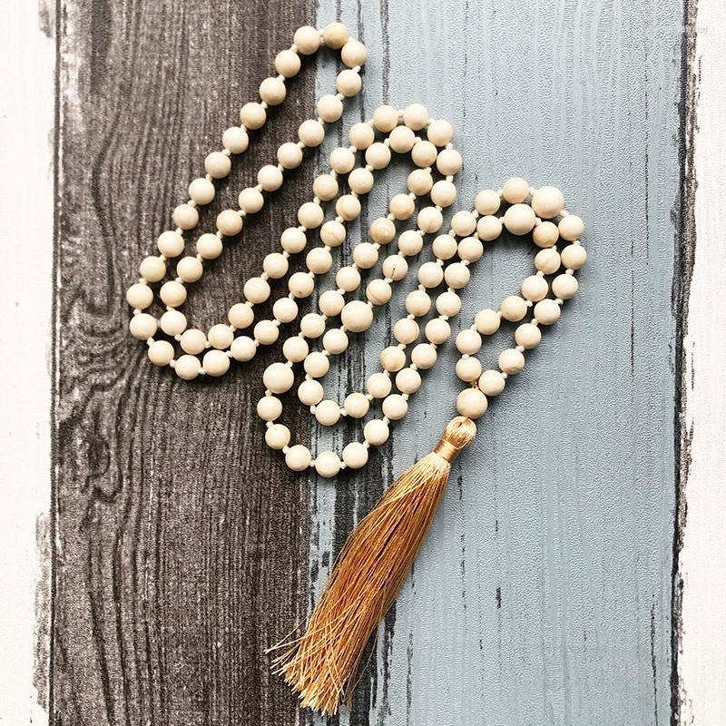 Chains 8mm Natural J-asper Mala Necklace For Women 108 Beads Hand Knotted Spiritual Handmade Tassel Collar Mujer
Chains 8mm Natural J-asper Mala Necklace For Women 108 Beads Hand Knotted Spiritual Handmade Tassel Collar Mujer