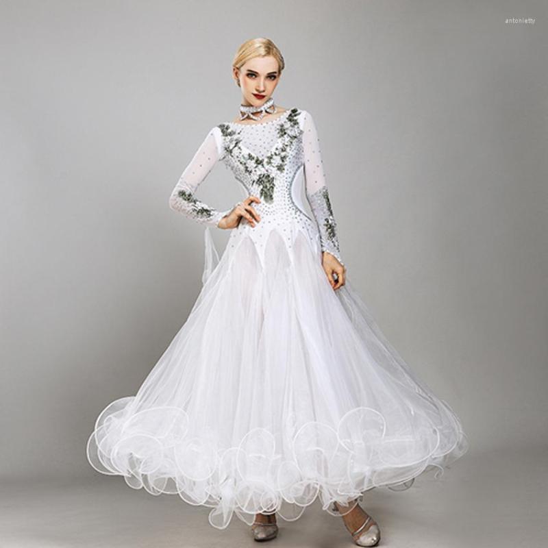 Stage Wear Ballroom Dance Competition Dress Rumba Walt For Dancing Standard Fringe Ball Long Costume, 05
Stage Wear Ballroom Dance Competition Dress Rumba Walt For Dancing Standard Fringe Ball Long Costume, 05