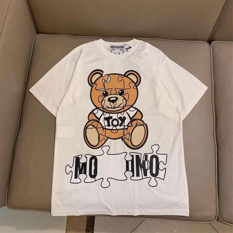 Italy brands comfort colors t shirts plush bear letter Graphic print leisure Fashion durable quality couple Coach designer Black Mens womans Clothing tee tops #10, 2#
Italy brands comfort colors t shirts plush bear letter Graphic print leisure Fashion durable quality couple Coach designer Black Mens womans Clothing tee tops #10, 2#