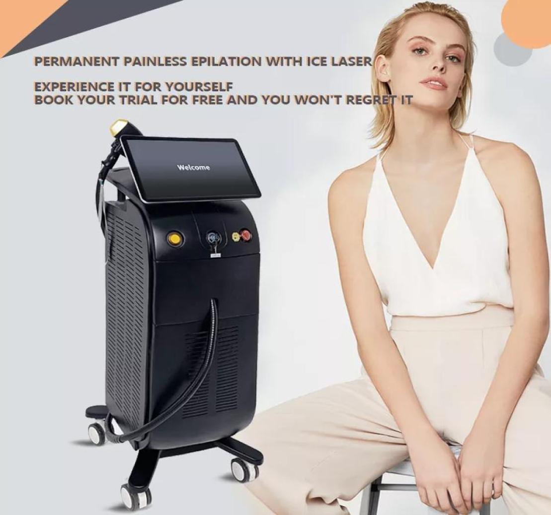 2022 Professional Soprono Diode Laser Hair Removal Ice Titanium Facial Painless Electric Depilator Ice Platinum 755nm 808nm 1064nm4913108 
2022 Professional Soprono Diode Laser Hair Removal Ice Titanium Facial Painless Electric Depilator Ice Platinum 755nm 808nm 1064nm4913108