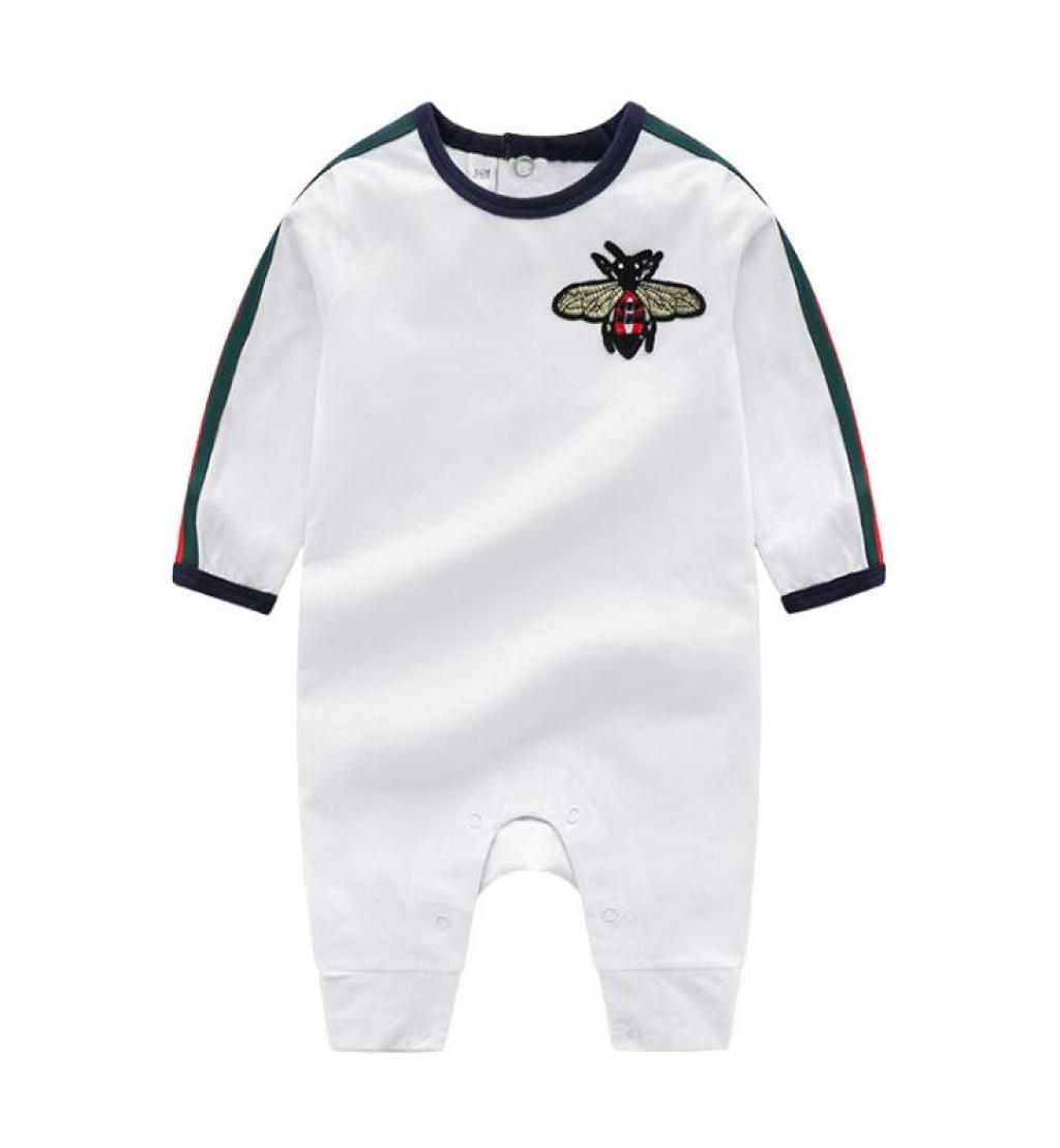 INS Baby Clothes Baby Rompers Spring Autumn New Romper Cotton Newborn Baby Girls Boy Kids Designer cartoon Bee Infant Jumpsuits Cl3273123, White
INS Baby Clothes Baby Rompers Spring Autumn New Romper Cotton Newborn Baby Girls Boy Kids Designer cartoon Bee Infant Jumpsuits Cl3273123, White