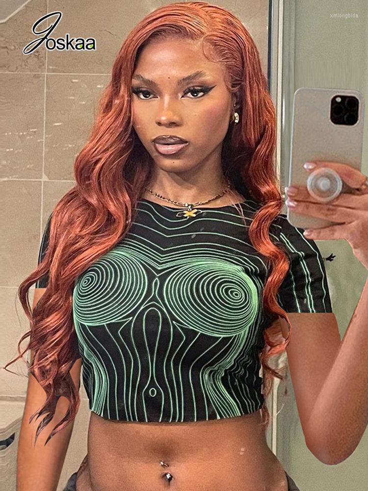 Women' T Shirts Joskaa Striped Printing O-neck Short Sleeve Crop Tops Women Sexy Graphic Summer 2023 Y2k Top Harajuku Streetwear, Black
Women' T Shirts Joskaa Striped Printing O-neck Short Sleeve Crop Tops Women Sexy Graphic Summer 2023 Y2k Top Harajuku Streetwear, Black