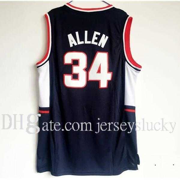 NCAA Men 34 Ray Allen College Basketball Wear Uconn Connecticut Huskies Jersey Navy Blue Color Team All Stitched For Sport Fans Jerseys, Colour 1
NCAA Men 34 Ray Allen College Basketball Wear Uconn Connecticut Huskies Jersey Navy Blue Color Team All Stitched For Sport Fans Jerseys, Colour 1