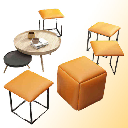 The portable chair Camp Furniture For Home Folding Chair Multifunctional Stool Foldings Stool Combination H220418