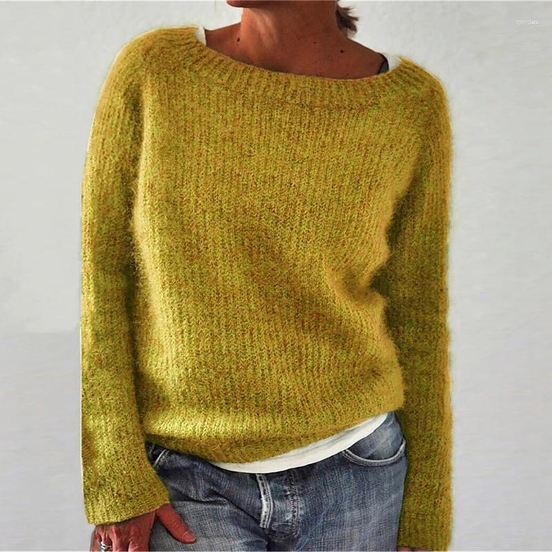 Women' Sweaters Women Casual Solid Knit Sweater Long Sleeve Loose Top Pure Color Female Pullovers Autumn Winter Warm, Green
Women' Sweaters Women Casual Solid Knit Sweater Long Sleeve Loose Top Pure Color Female Pullovers Autumn Winter Warm, Green