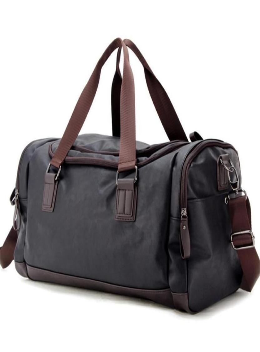 Mens Travel Duffle Bags PU Leather Waterproof Classic Sports Fitness Handbags Large Capacity Multifunction Shoulder Duffel4837456, Blue
Mens Travel Duffle Bags PU Leather Waterproof Classic Sports Fitness Handbags Large Capacity Multifunction Shoulder Duffel4837456, Blue
