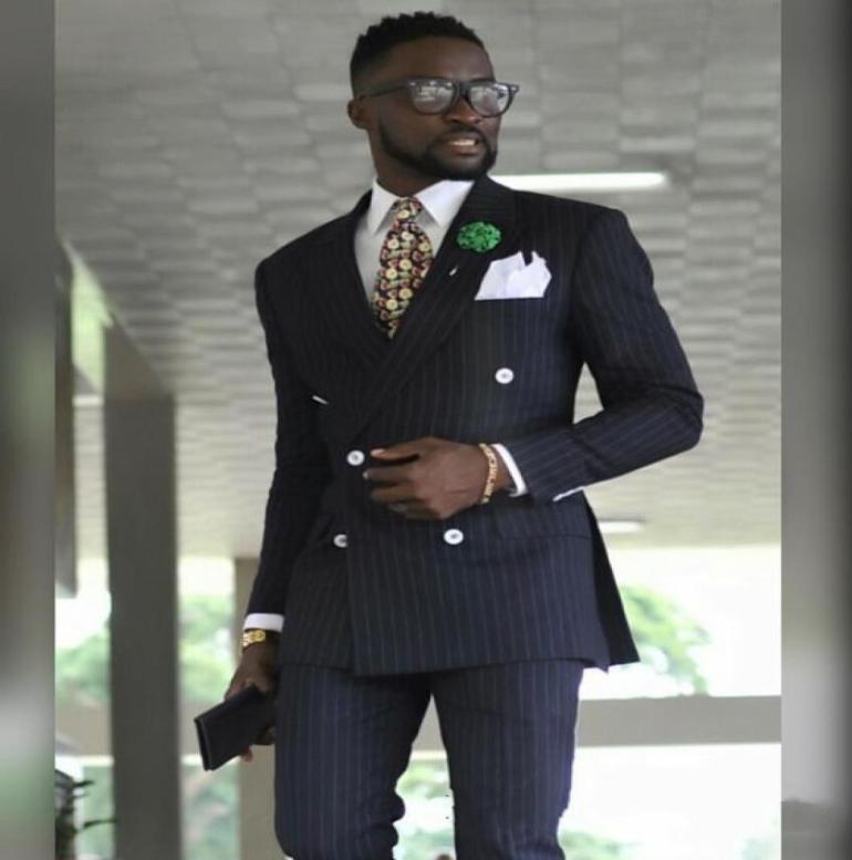 Brand New Navy Blue Stripe Men Wedding Tuxedos Fashion Groom Tuxedos Peak Lapel DoubleBreasted Men Blazer 2 Piece SuitJacketPan9812915, Brown
Brand New Navy Blue Stripe Men Wedding Tuxedos Fashion Groom Tuxedos Peak Lapel DoubleBreasted Men Blazer 2 Piece SuitJacketPan9812915, Brown