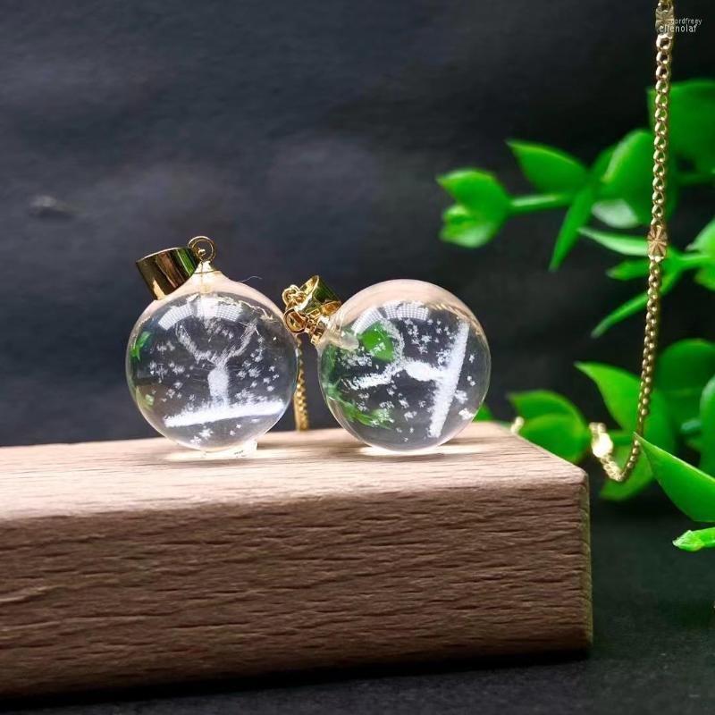 Pendant Necklaces Ball Shape Natural White Gems Stone Elk Crystal For Men Women Couple Jewelry Xmas Party Gifts
Pendant Necklaces Ball Shape Natural White Gems Stone Elk Crystal For Men Women Couple Jewelry Xmas Party Gifts