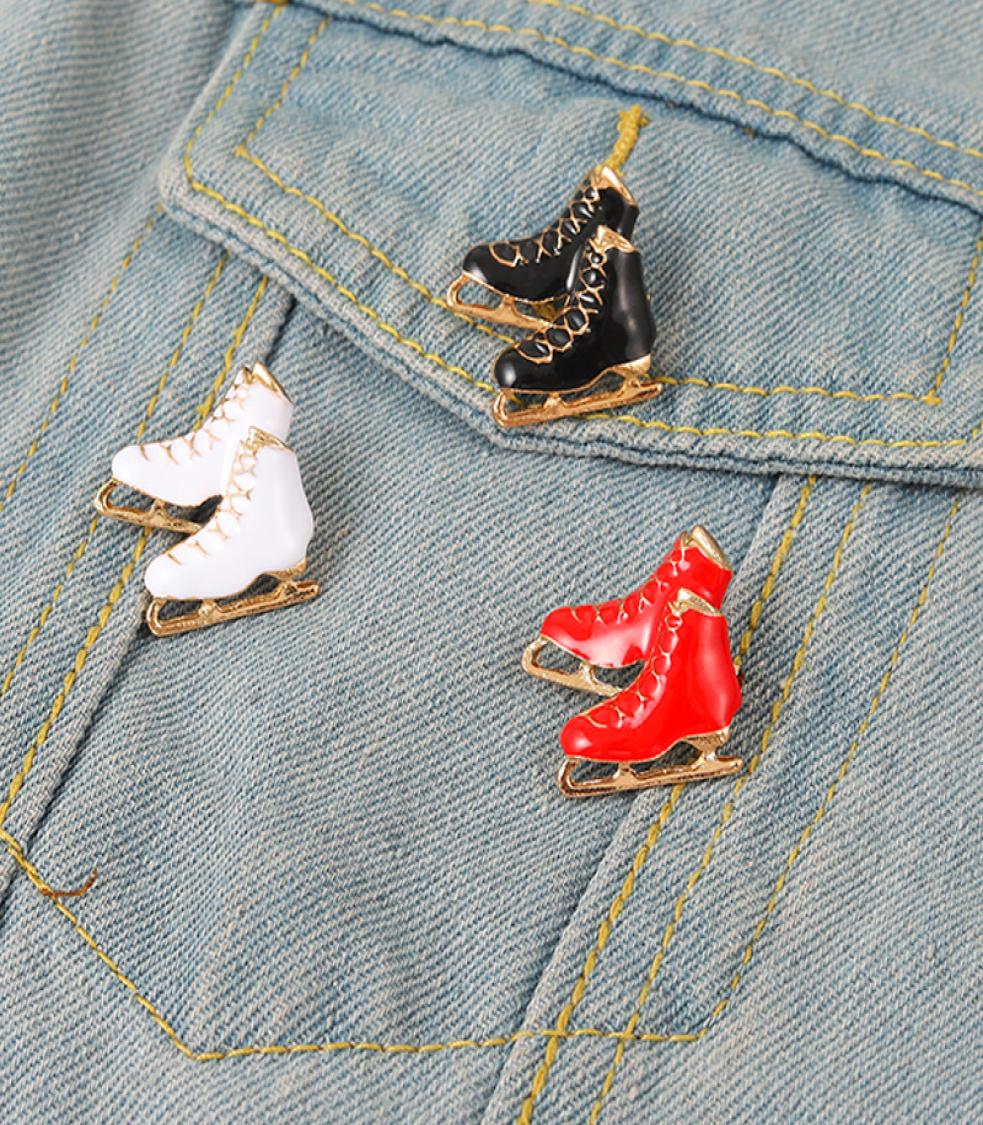 Skates Enamel Pins Custom Black White Red Ice Skating Shoes Brooches Lapel Badges Sports Jewelry Gift for Kids Friends5060176 
Skates Enamel Pins Custom Black White Red Ice Skating Shoes Brooches Lapel Badges Sports Jewelry Gift for Kids Friends5060176